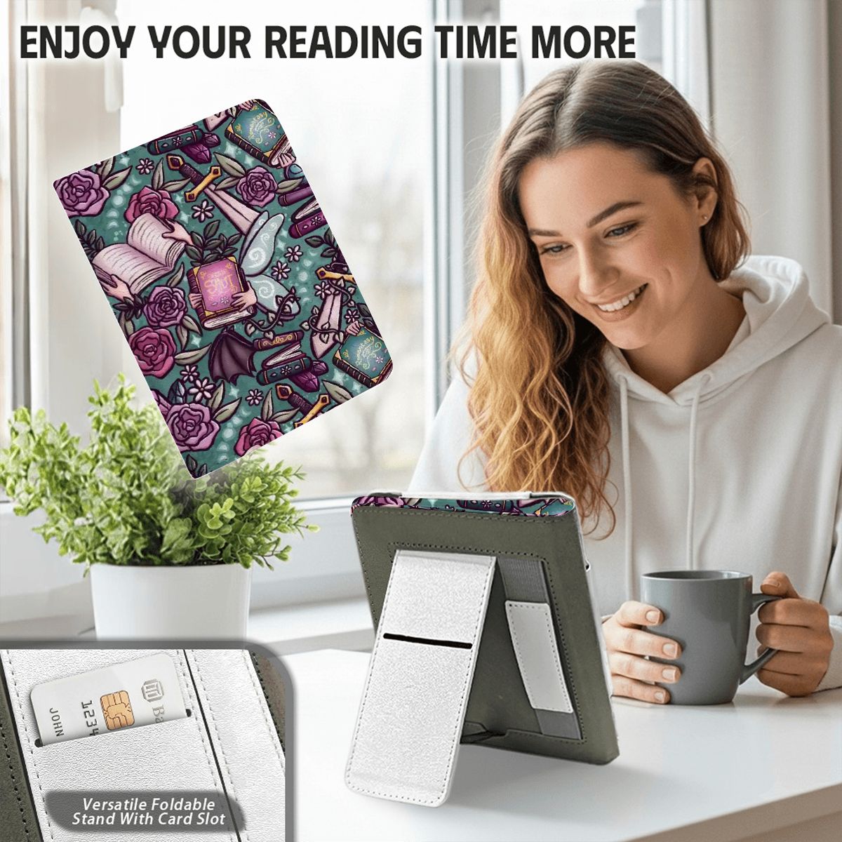 Faerie Smut romantasy fantasy kindle case for paperwhite 11th 12th gen colourcoft