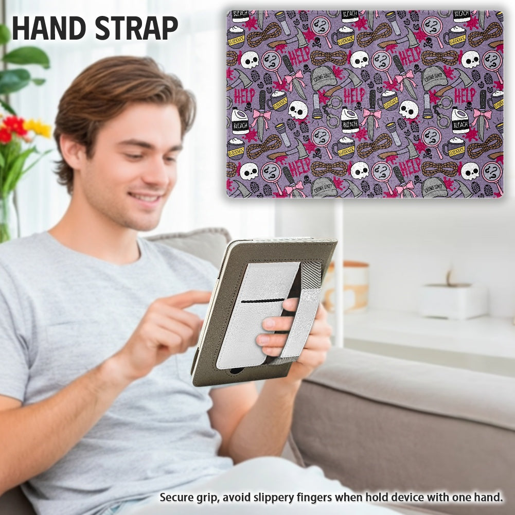 Thriller reader elements PU cover for Kindle paperwhite 11th and 12th gen and coloursoft