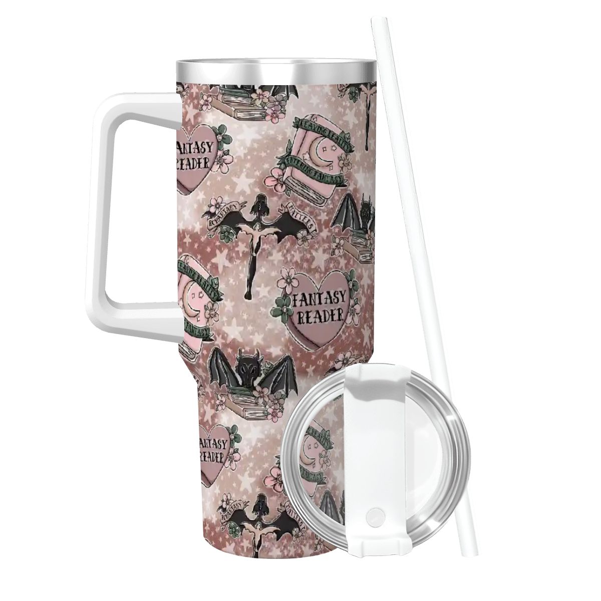 Fantasy matters romantasy bookish 40oz travel mug
