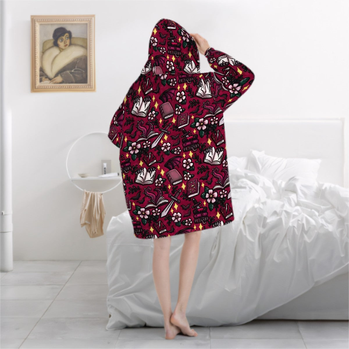 Monster romance omegaverse bookish blanket hoodie
