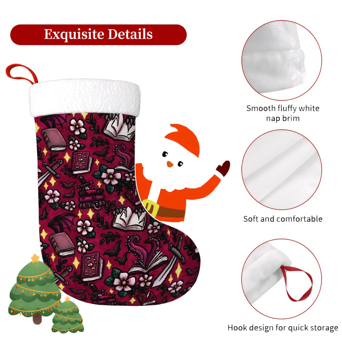 Monster romance omegaverse bookish christmas stocking