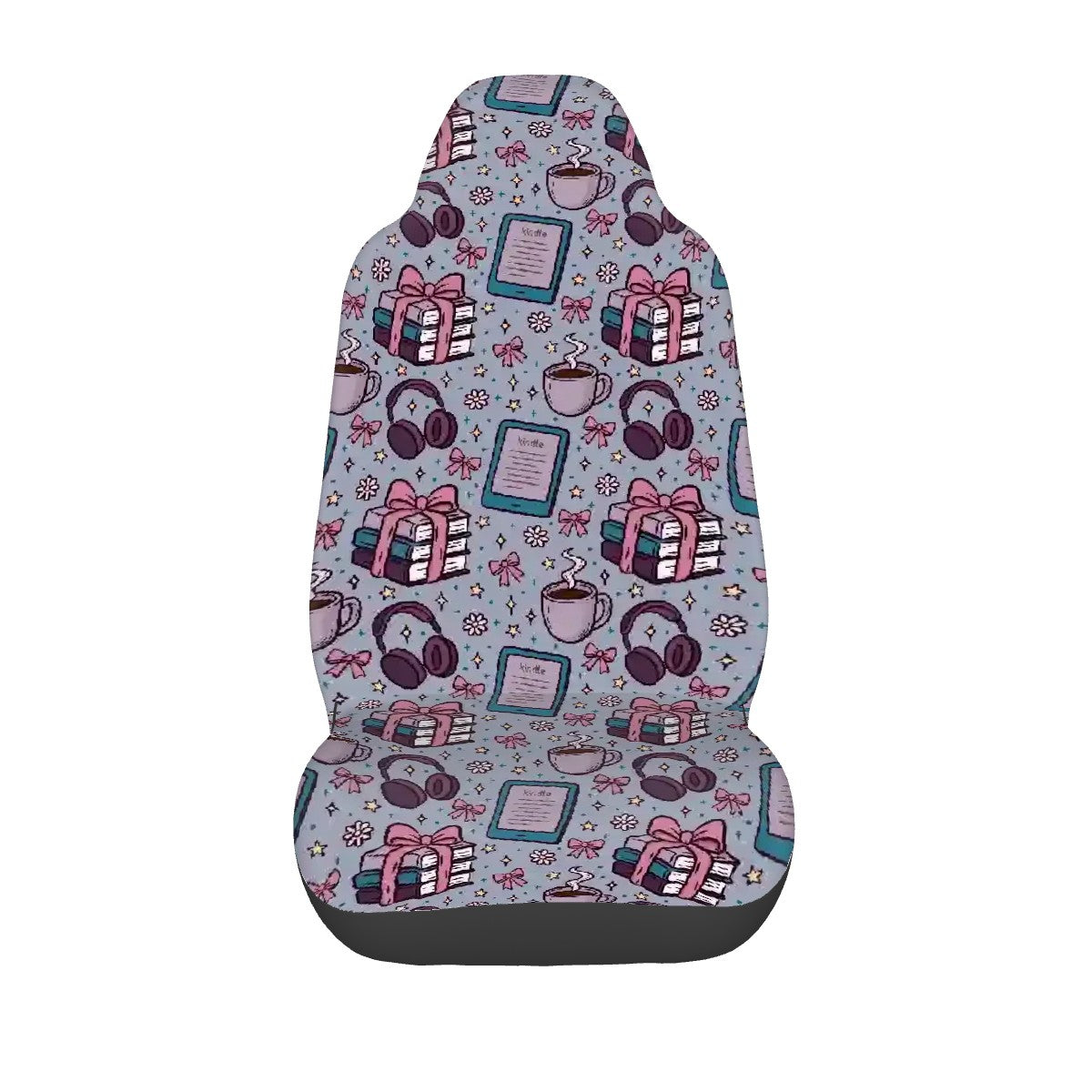 Reading time bookish Car Front Seat Covers