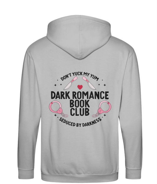 Dark romance book club zip up hoodie