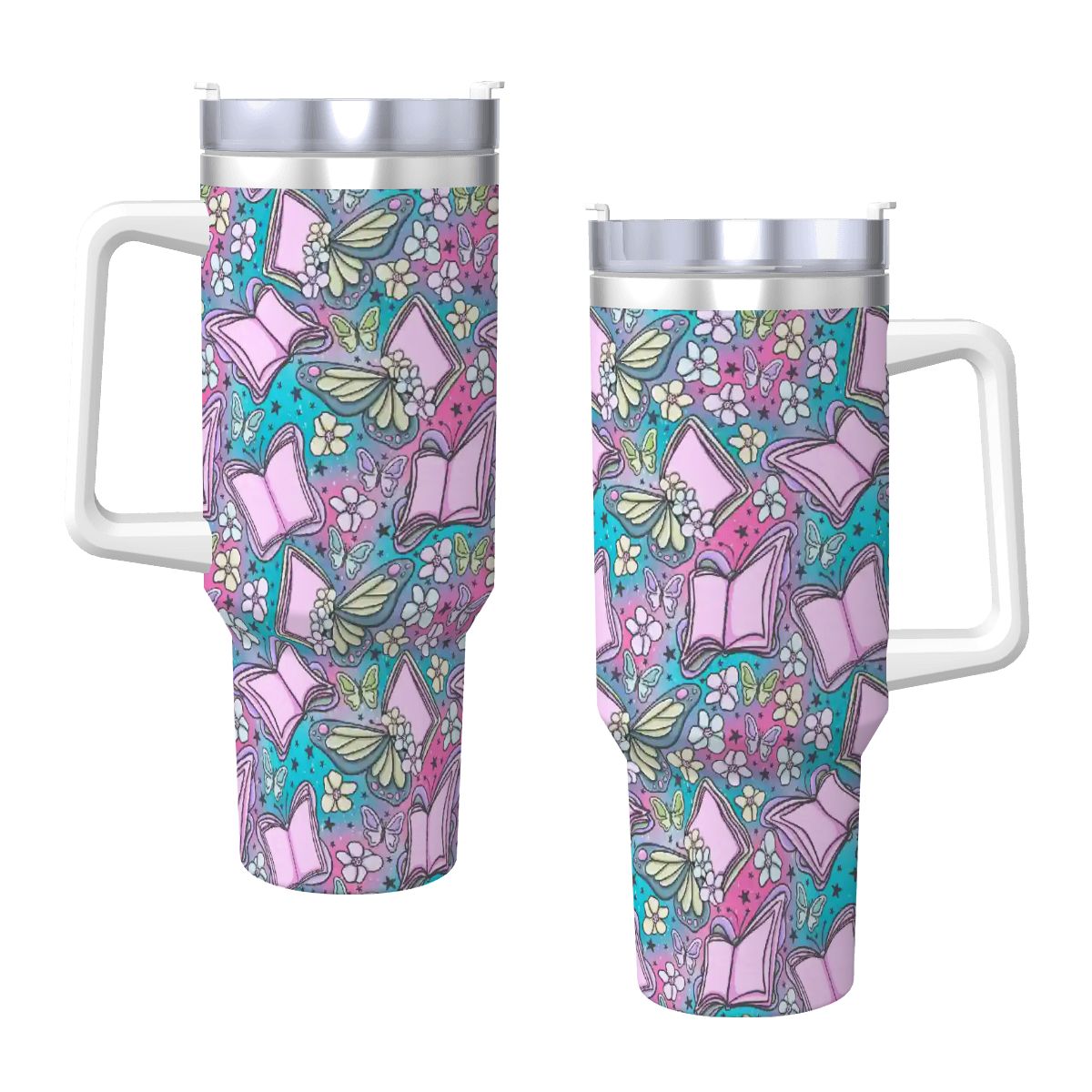 Bookerfly bookish 40oz travel mug