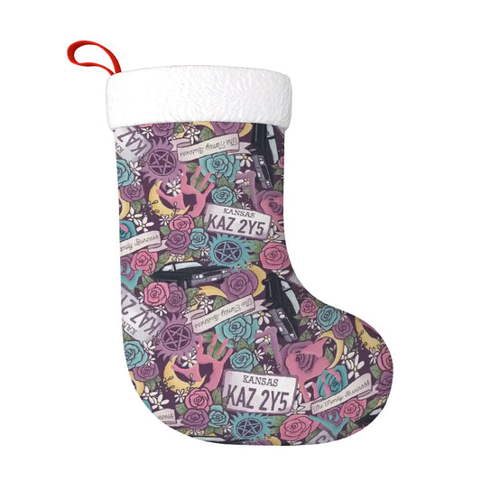 Supernatural kansas christmas stocking