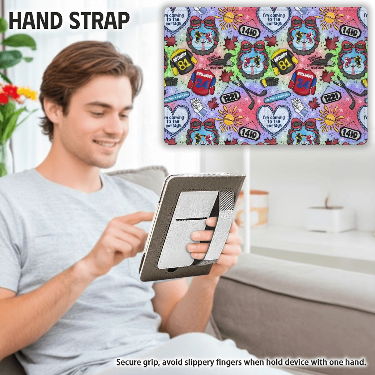 Heated Hockey romance bookish kindle case for paperwhite 11th 12th gen and coloursoft