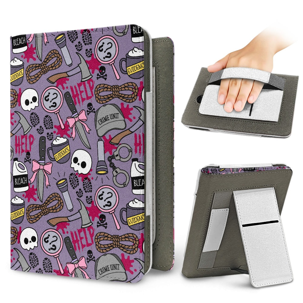 Thriller reader clues PU cover for Kindle paperwhite 11th and 12th gen and coloursoft