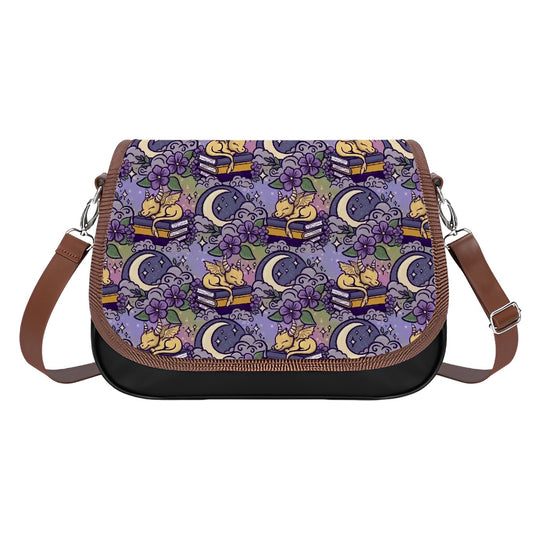 Sleeping gold book dragons bookish satchel handbag
