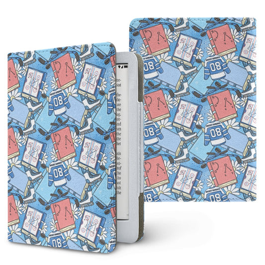 Hockey romance PU cover for Kindle 11th 12th gen and coloursoft