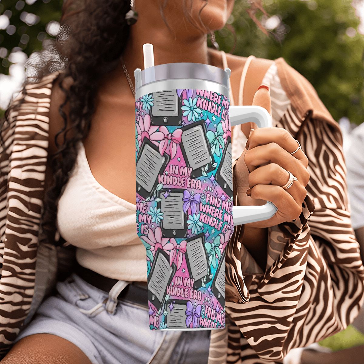 In my kindle era bookish 40oz travel mug