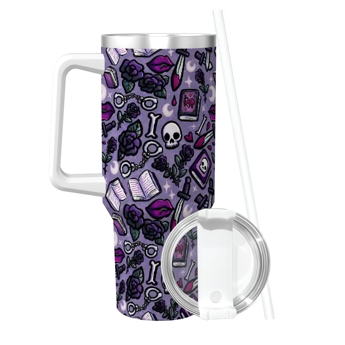 Dibs on the villain dark romance bookish travel mug 40oz