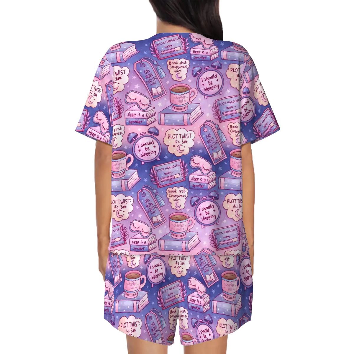 3am reading club bookish pajajas pjs pyjamas