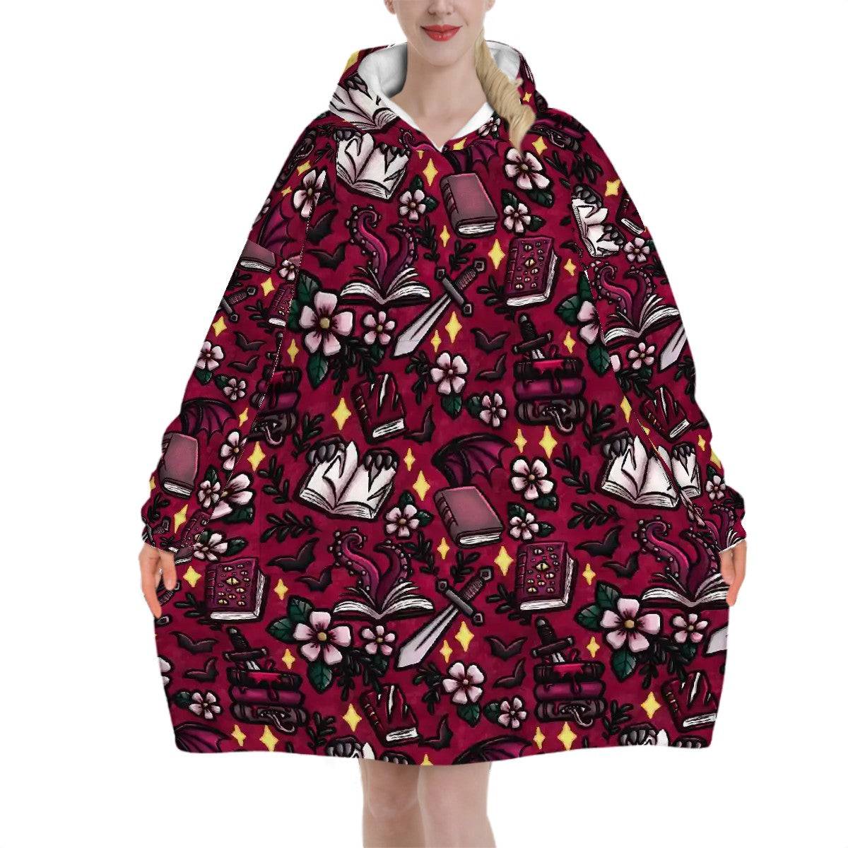 Monster romance omegaverse bookish blanket hoodie