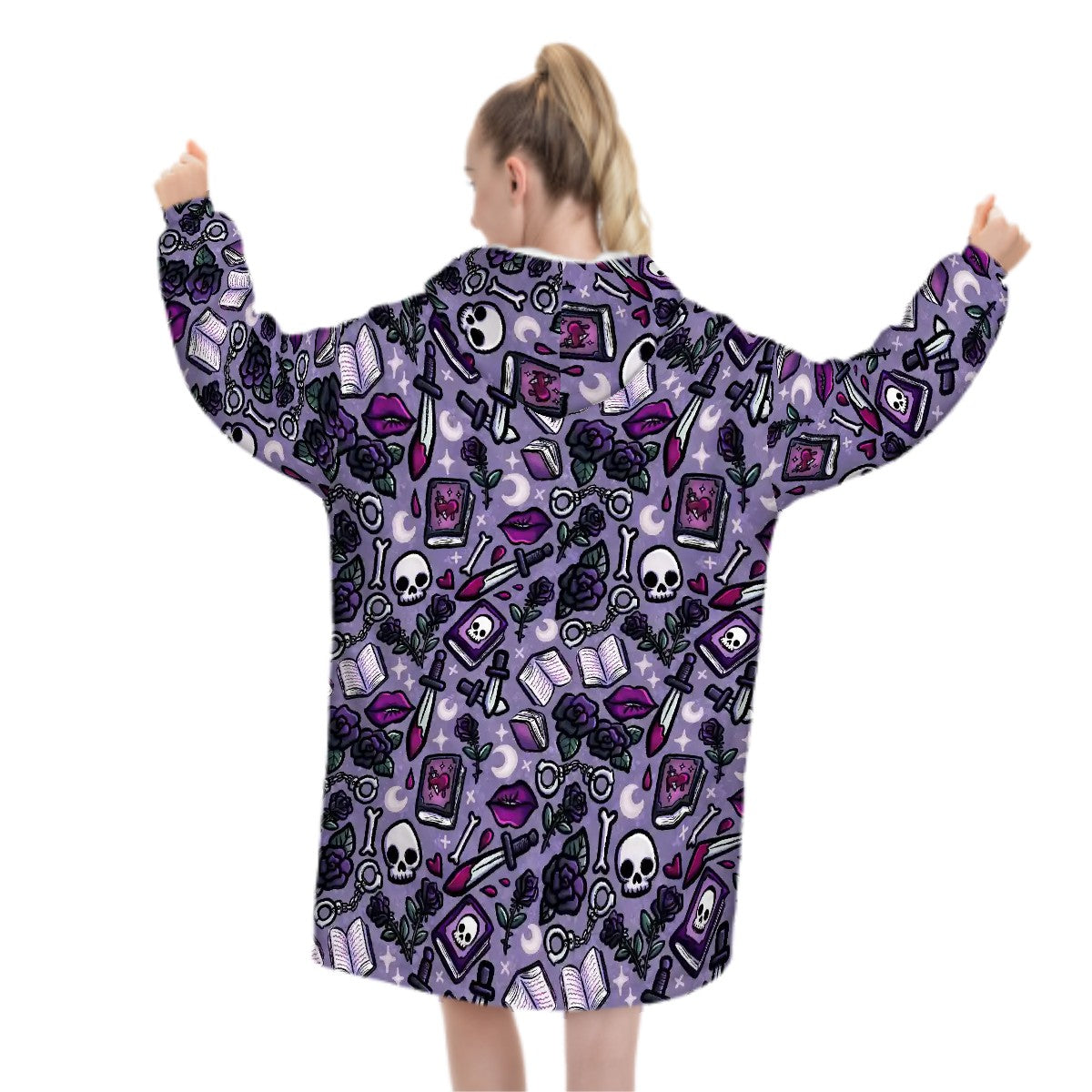 Dibs on the villain dark romance bookish blanket hoodie
