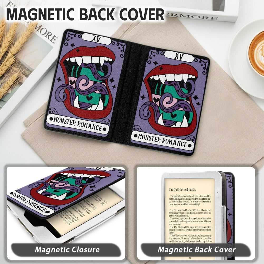 The Monster romance tarot PU cover for Kindle paperwhite 11th and 12th gen and coloursoft
