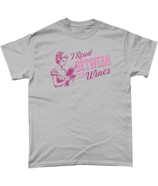 I read between the wines bookish t-shirt bookbestiesuk