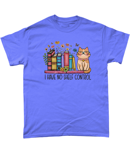 I have no shelf control bookish t-shirt