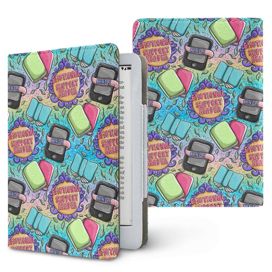 Emotional support reader PU cover for Kindle 11th 12th gen and coloursoft