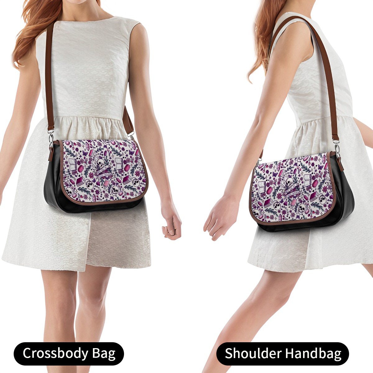 You had me at trigger warning vegan Leather Shoulder Bag dark romance reader handbag