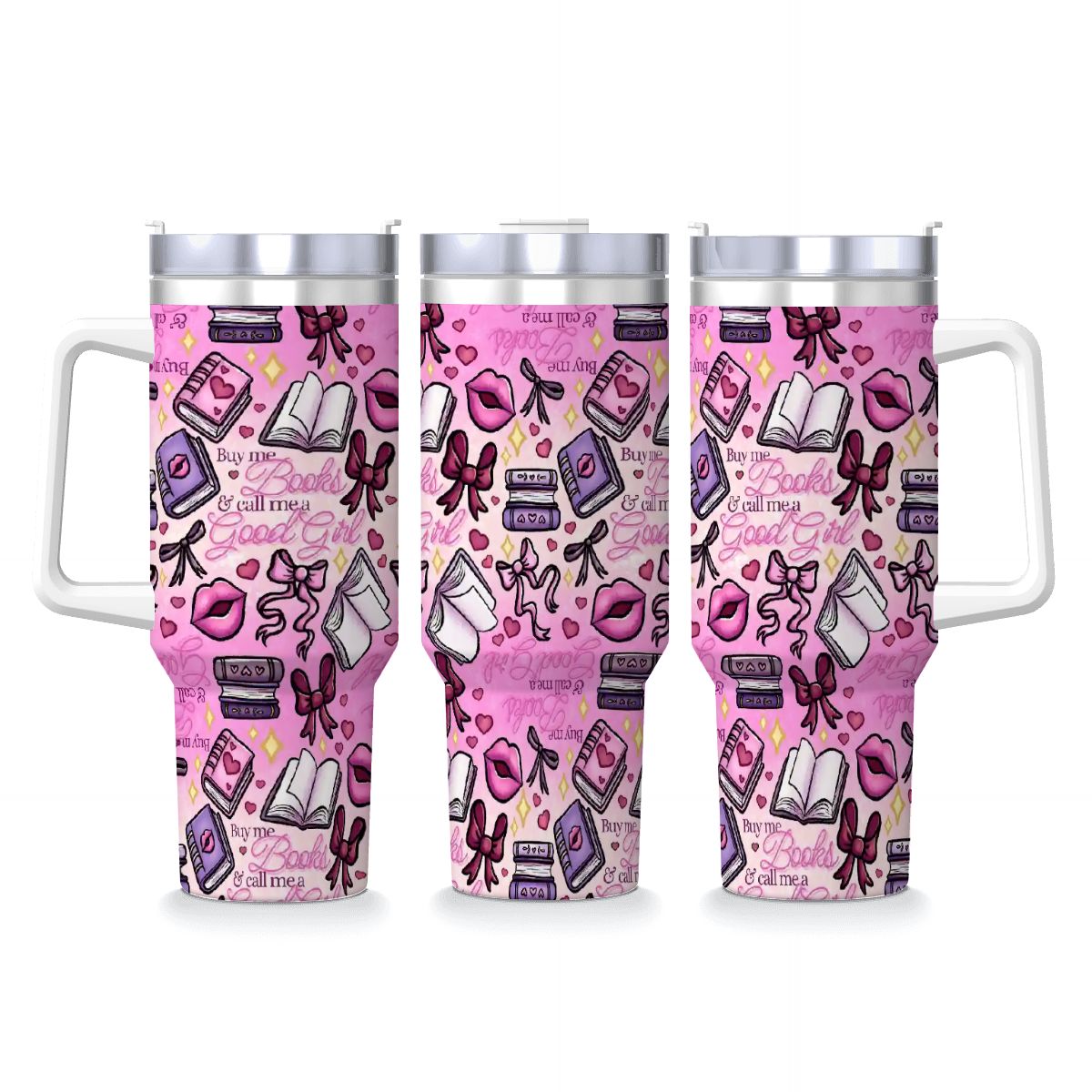 Buy me books and call me a good girl bookish 40oz travel mug