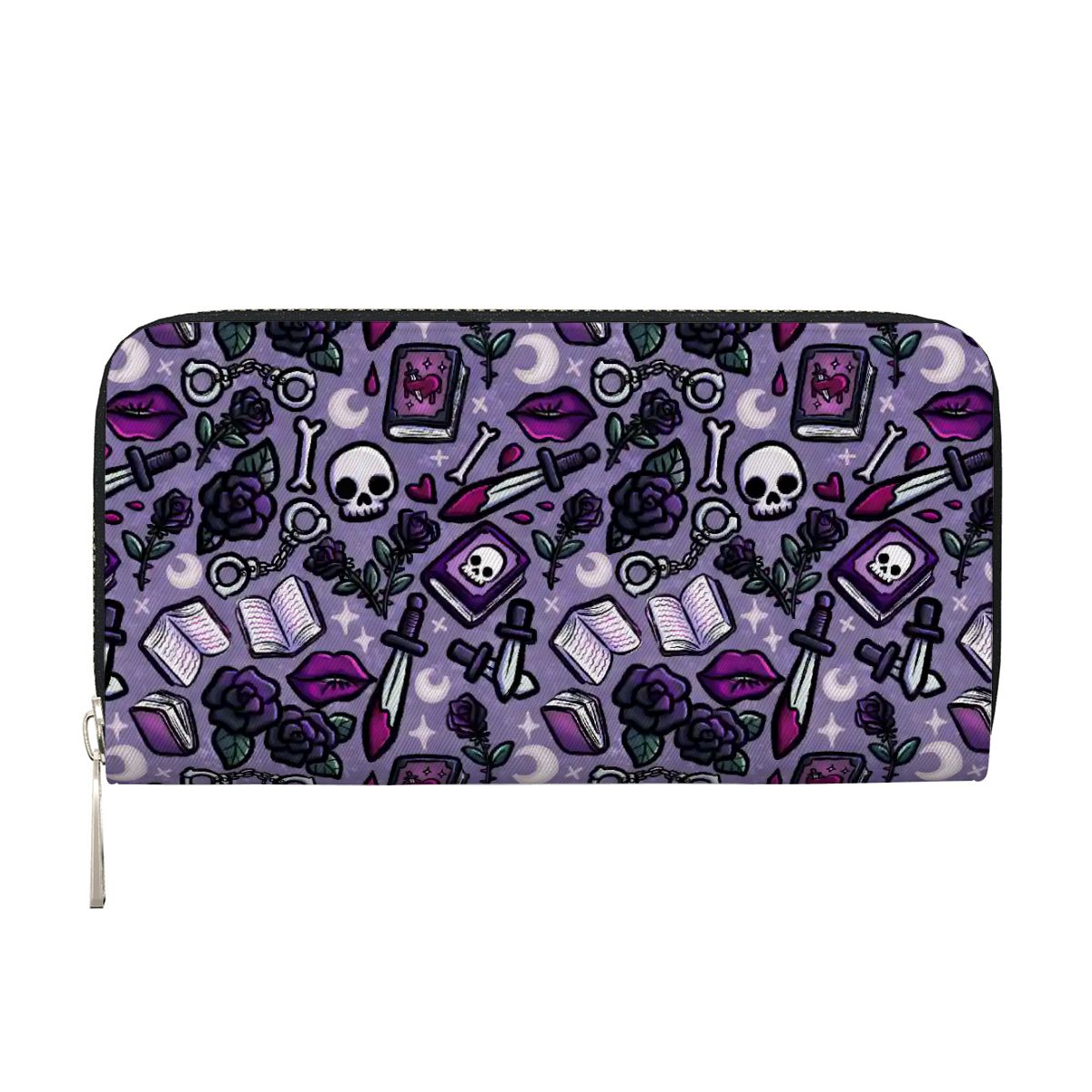 Dibs on the villain dark romance vegan leather bookish wallet purse