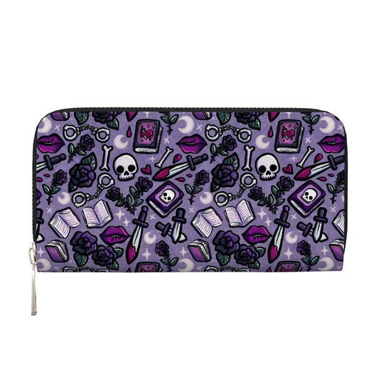 Dibs on the villain dark romance vegan leather bookish wallet purse