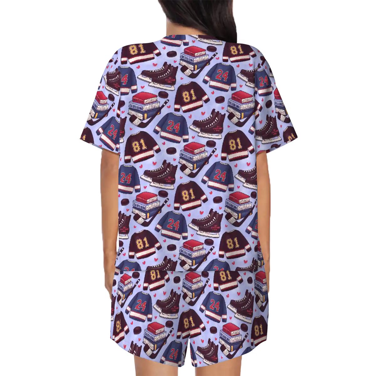 Hockey romance MM romance bookish pajajas pjs pyjamas