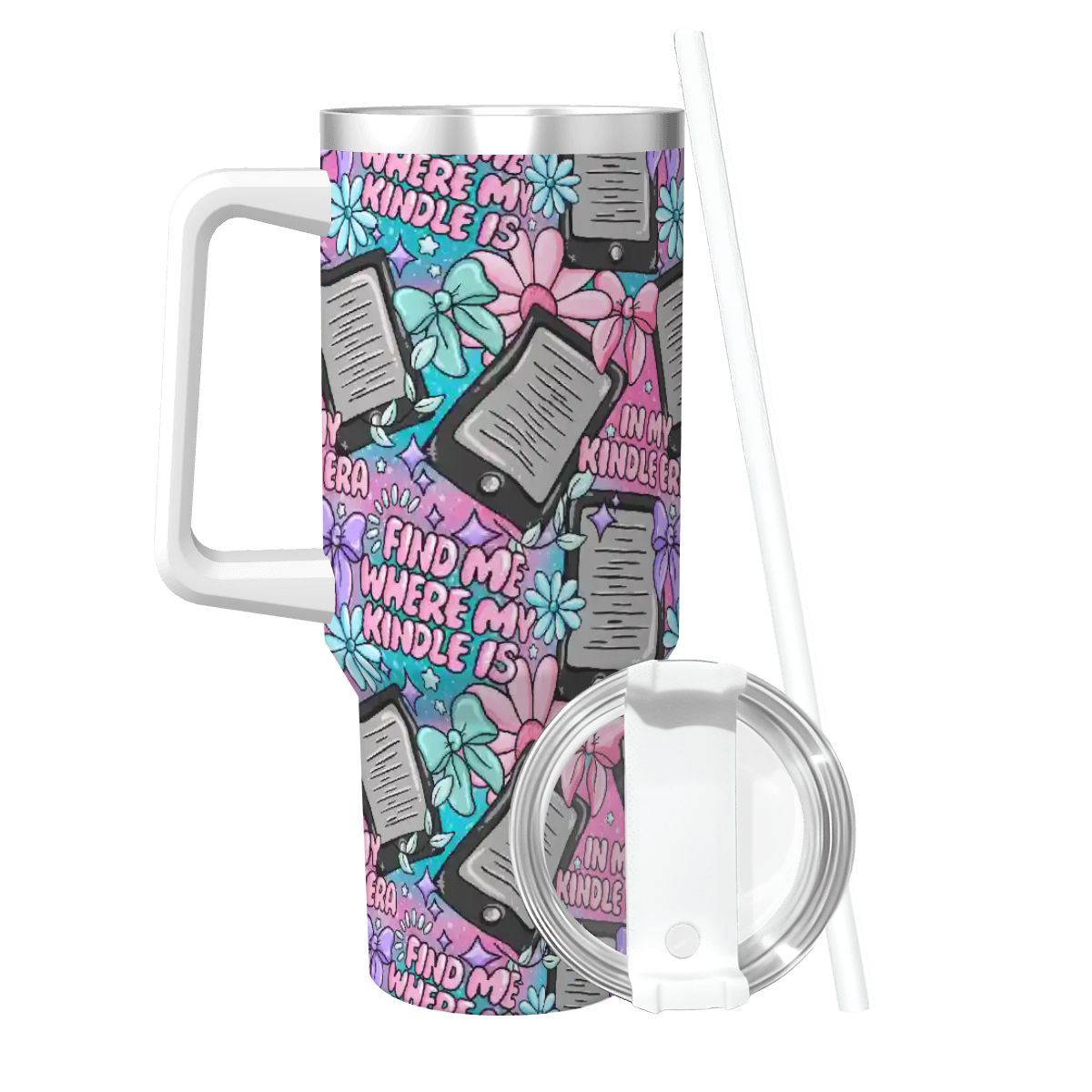 In my kindle era bookish 40oz travel mug