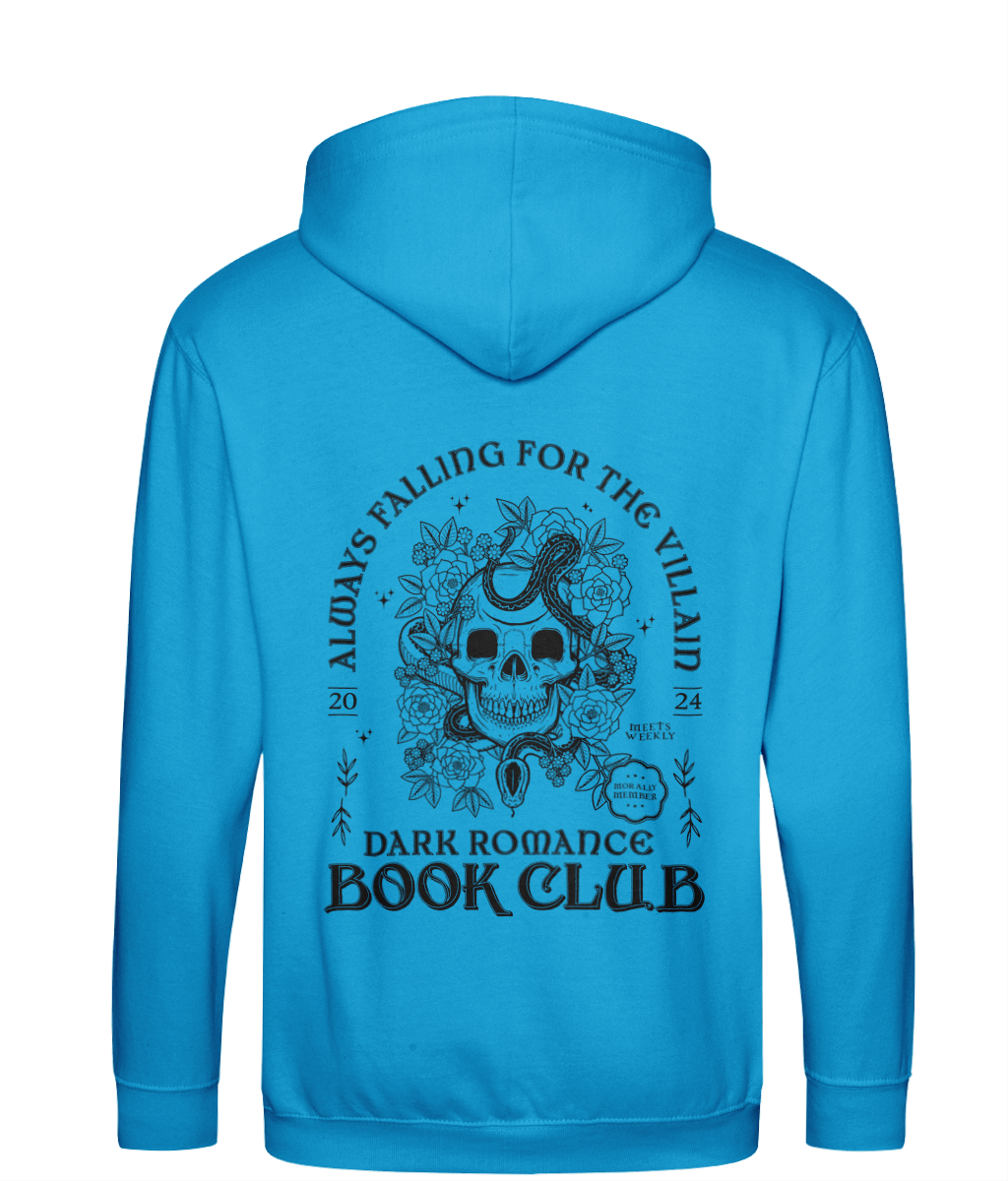 Dark Romance Book Club bookish zip up hoodie