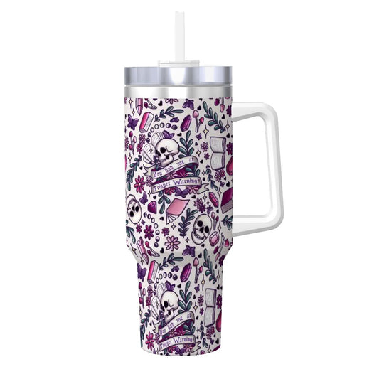 You had me at trigger warnings dark romance bookish 40oz travel mug