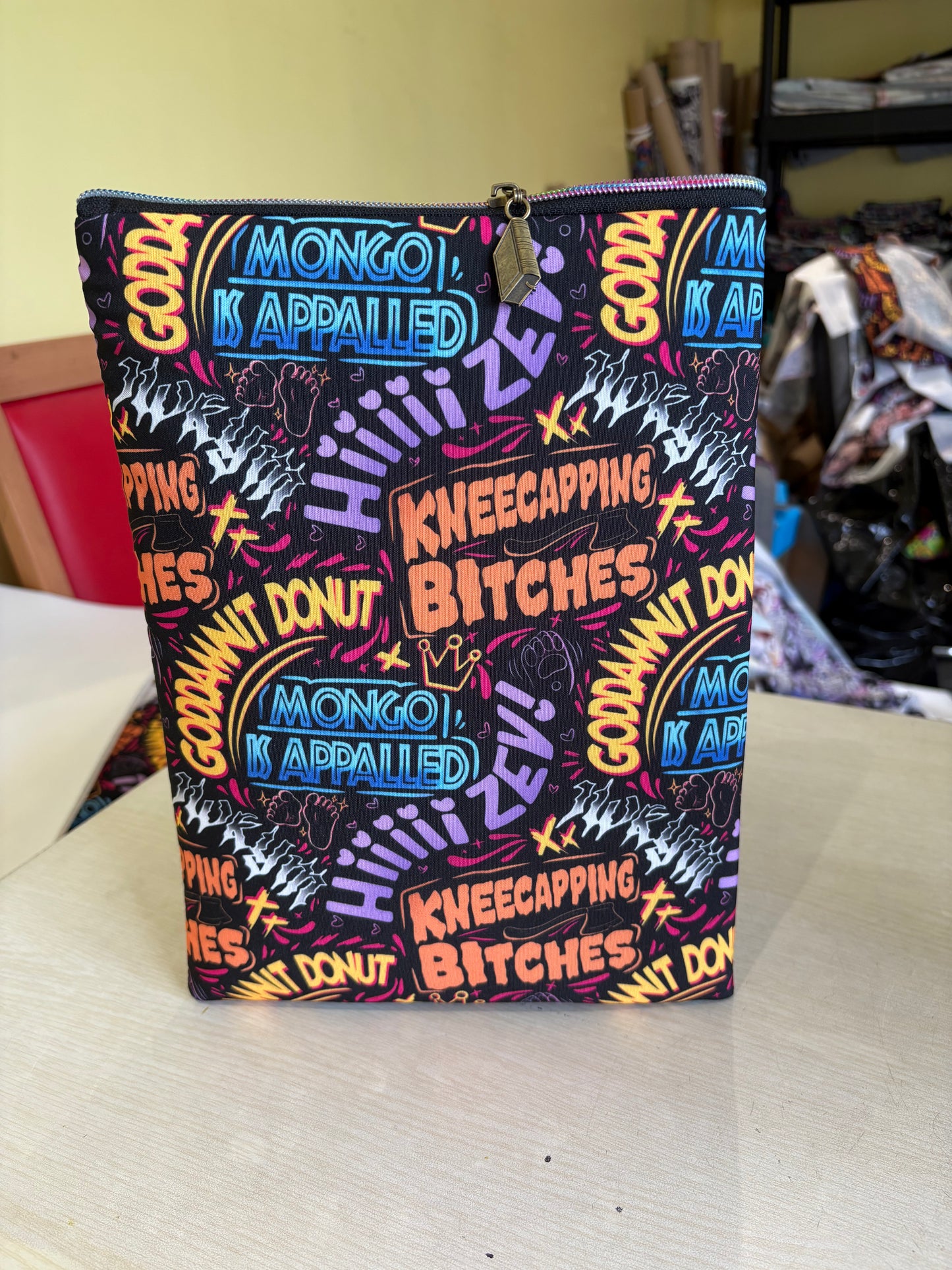 Goddamnit Donut DCC quotes bookish book sleeve book jacket booksleeve