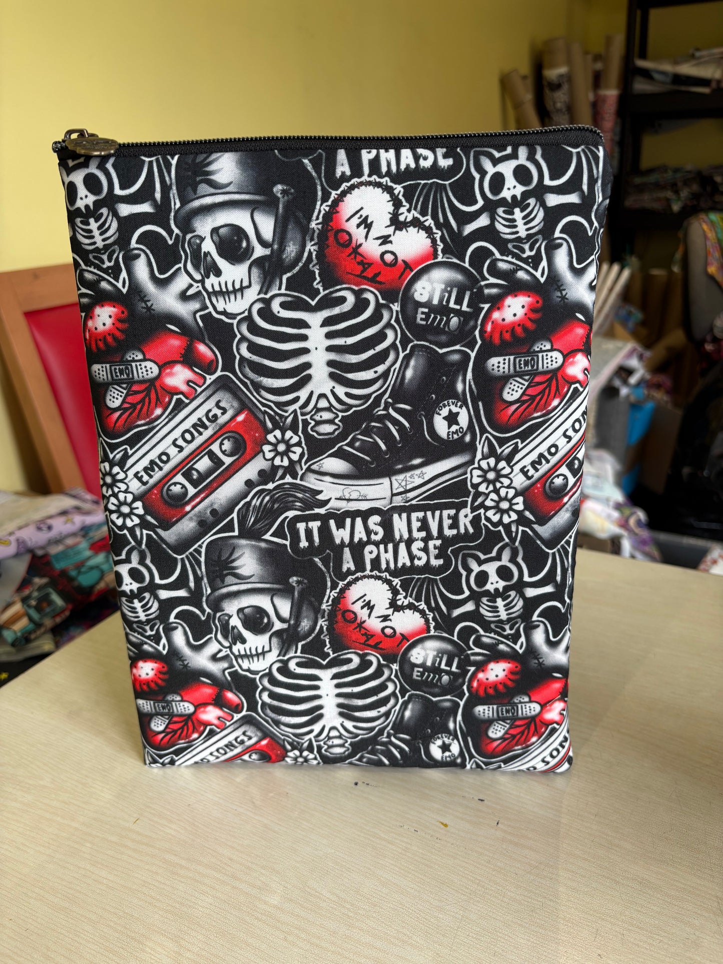 It was never a phase elder emo book sleeve book jacket booksleeve