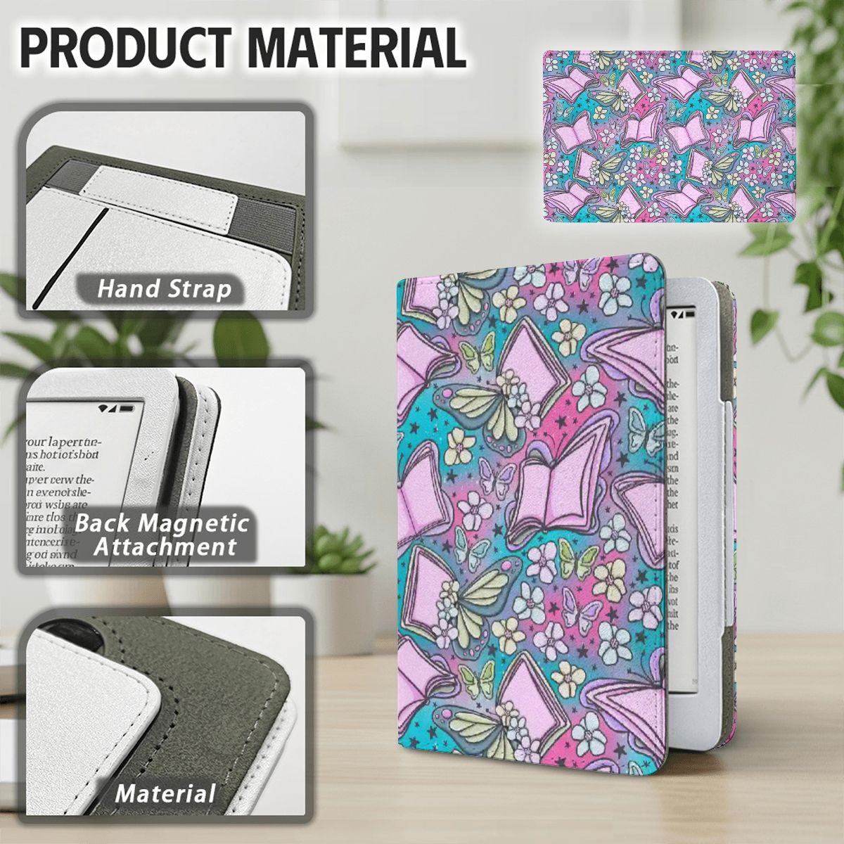 Bookerfly bookish kindle case for 11th 12th gen paperwhite and coloursoft