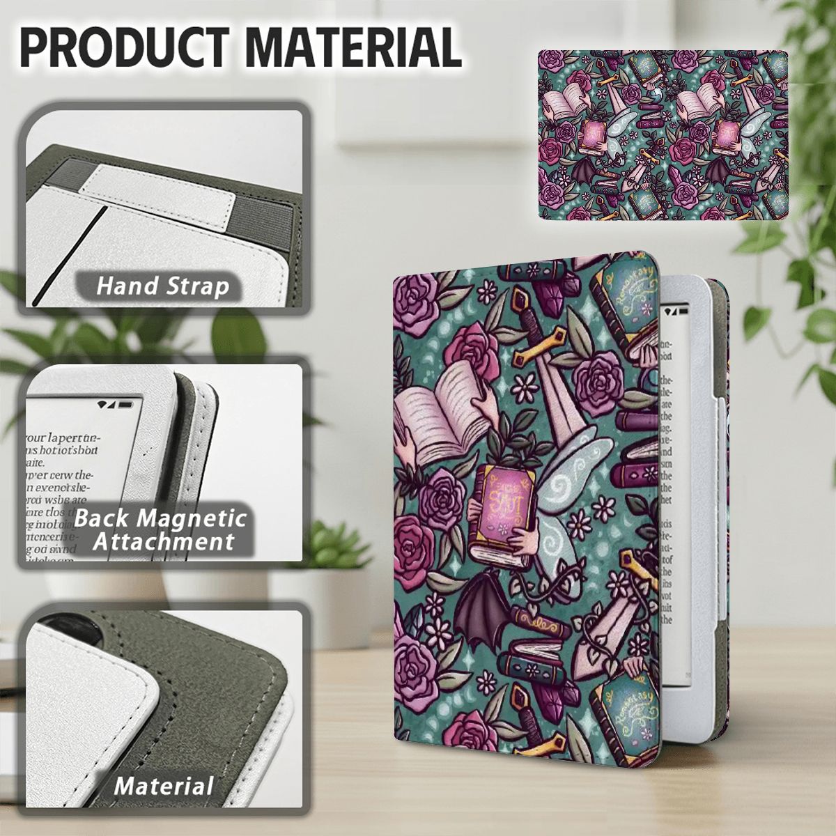 Faerie Smut romantasy fantasy kindle case for paperwhite 11th 12th gen colourcoft