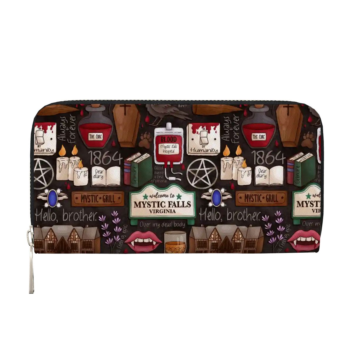 Feeling epic TVD vegan leather wallet purse