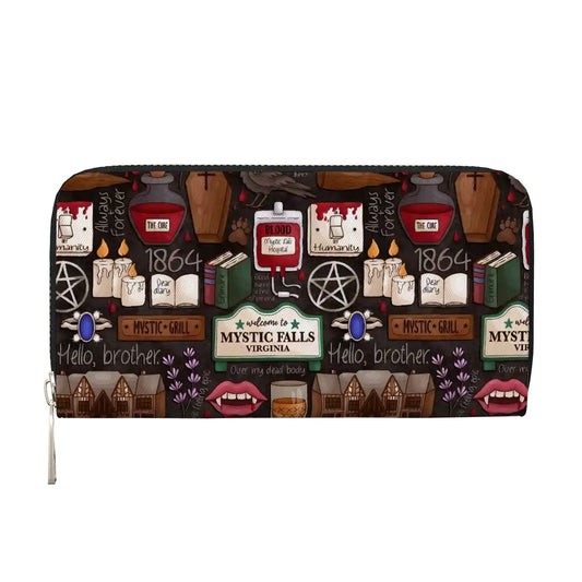 Feeling epic TVD vegan leather wallet purse