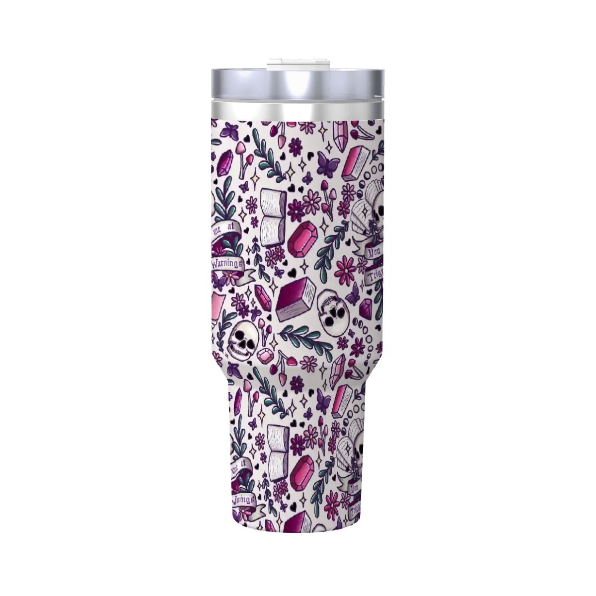 You had me at trigger warnings dark romance bookish 40oz travel mug