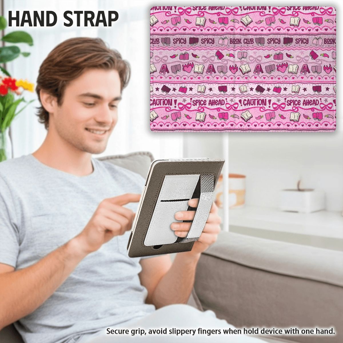 Caution smut ahead smutty romance kindle case for paperwhite 11th 12th gen and coloursoft