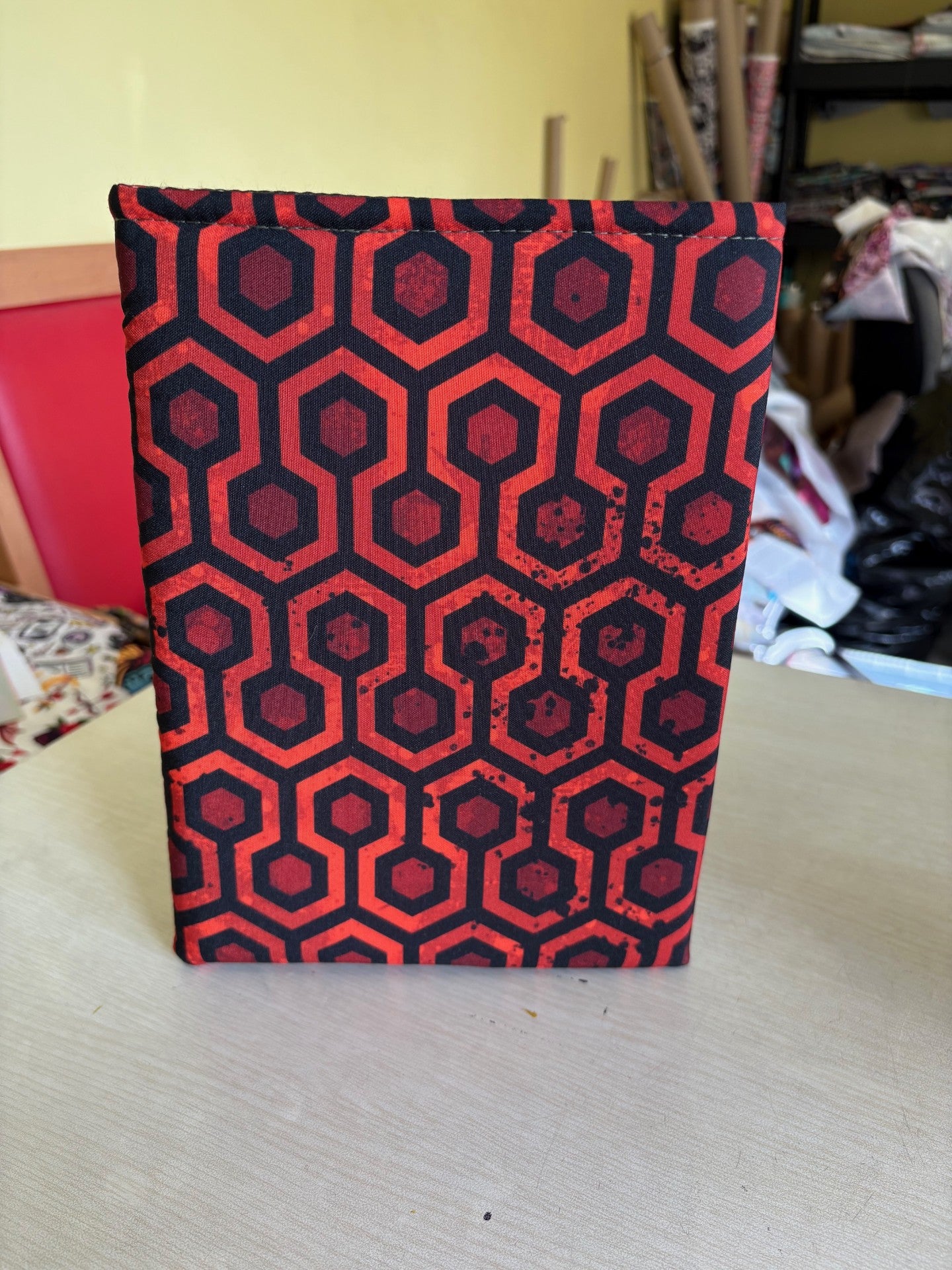 Haunted Overlook hotel carpet bookish book sleeve book jacket booksleeve