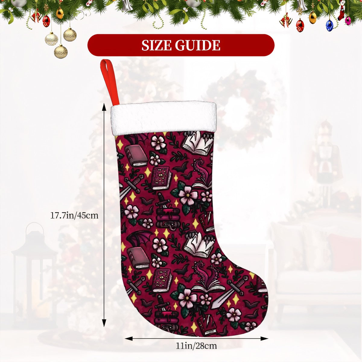 Monster romance omegaverse bookish christmas stocking