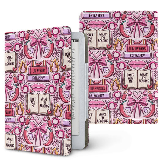 Don't ask what I'm reading smutty book club PU cover for Kindle paperwhite 11th 12th generation