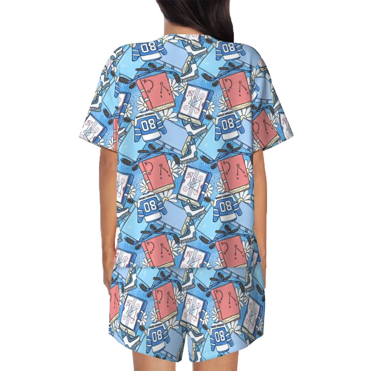 Hockey romance bookish pyjamas pjs pajamas
