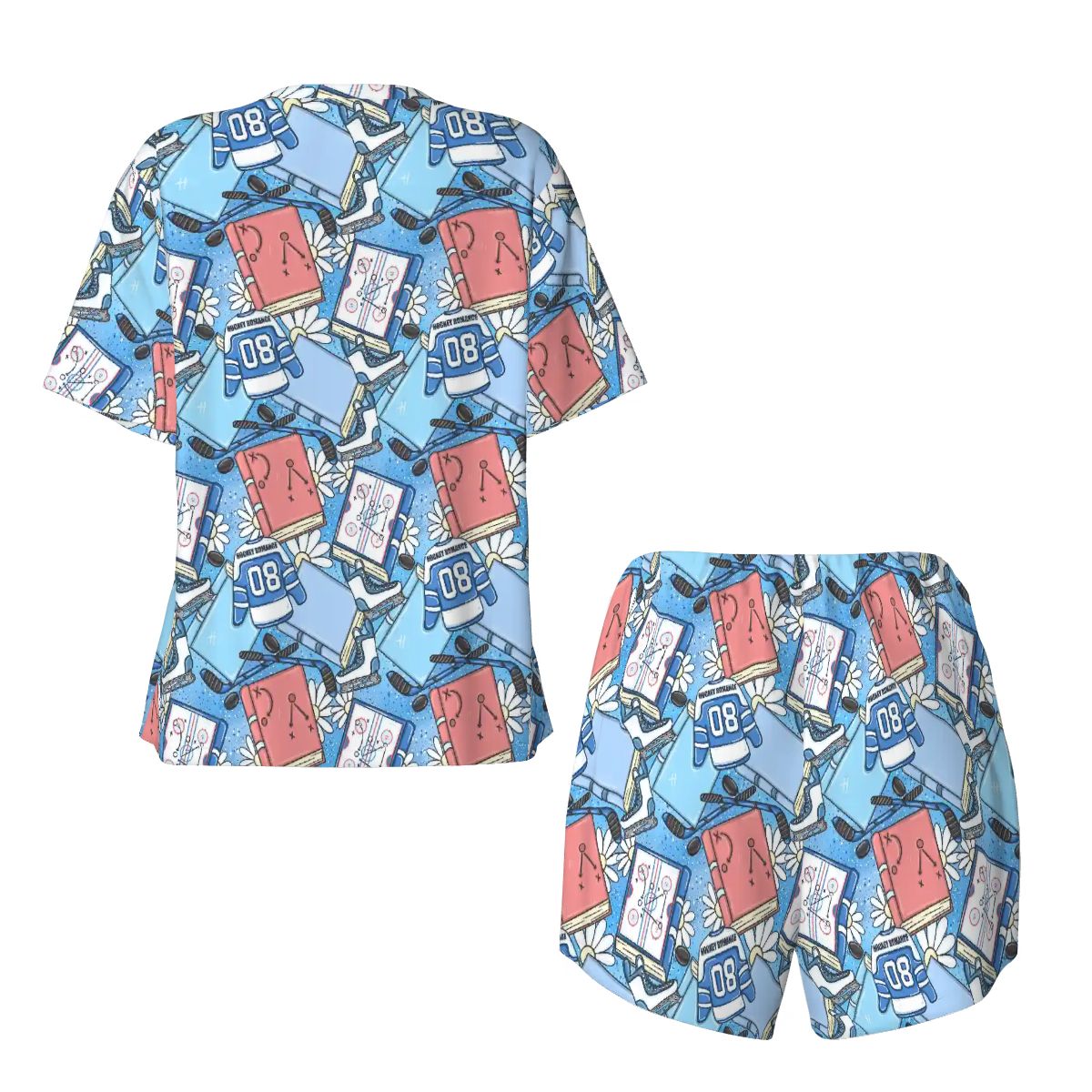 Hockey romance bookish pyjamas pjs pajamas