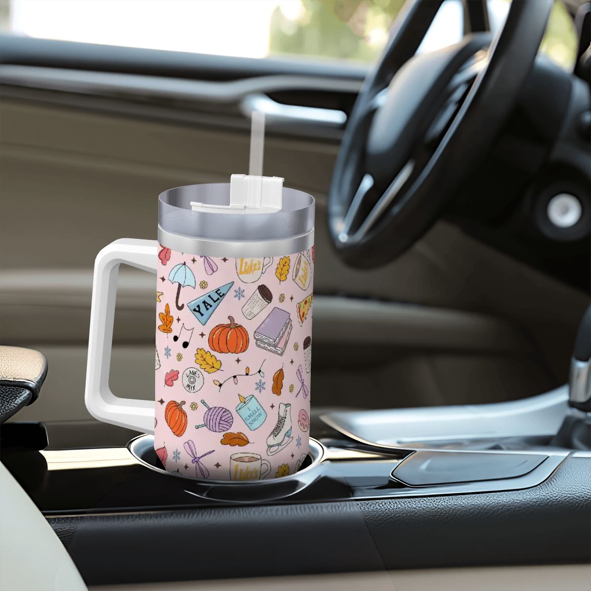 Gilmore pink travel mug 40oz