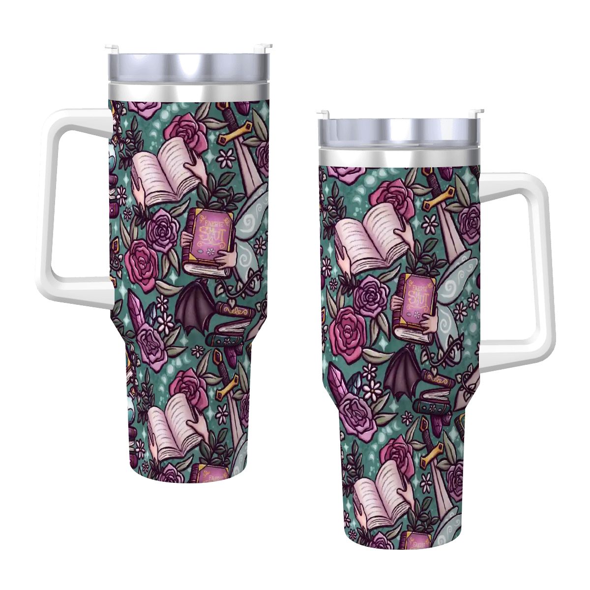 Faerie Smut romantasy fantasy bookish 40oz tumbler