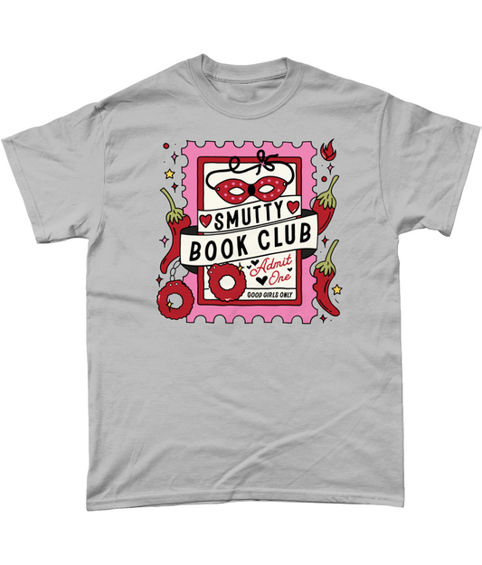 Smutty Book Club bookish t-shirt