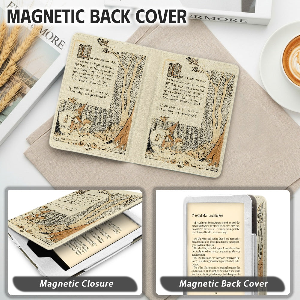 Over the garden wall PU cover for Kindle