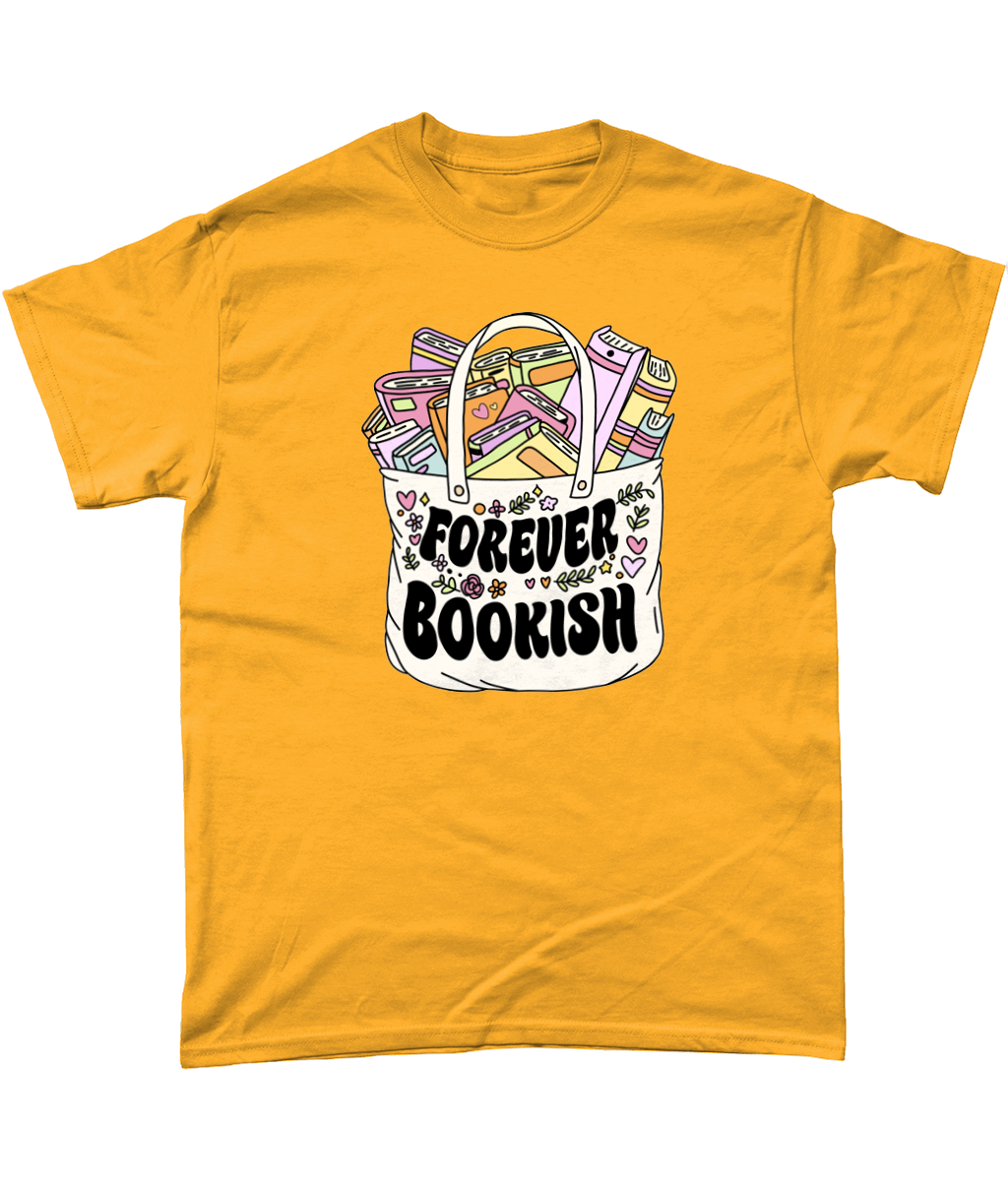 Forever Bookish book themed t-shirt