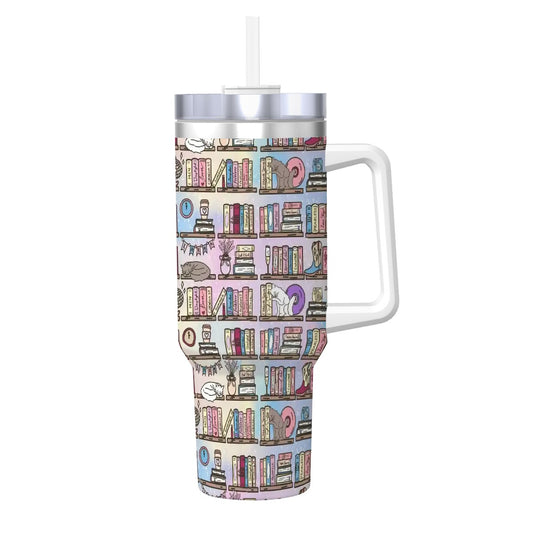 Taylors book shelf bookish travel mug 40oz