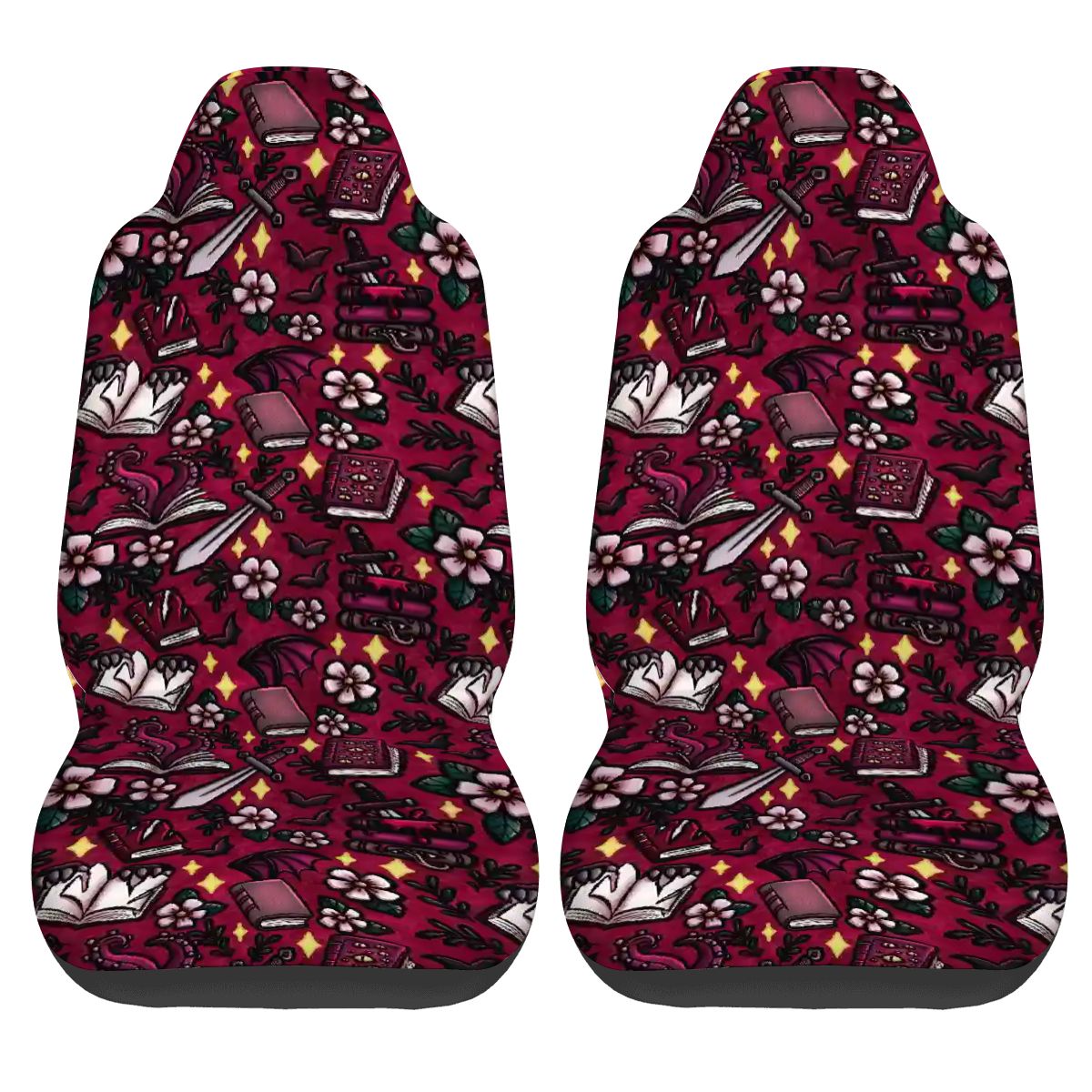 Monster romance omegaverse bookish Car Front Seat Covers